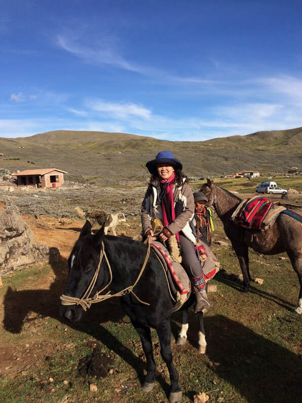 2019，Erica與夥伴們拜訪祕魯聖山Ausangate